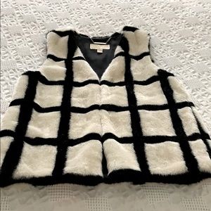Michael Kors faux fur vest